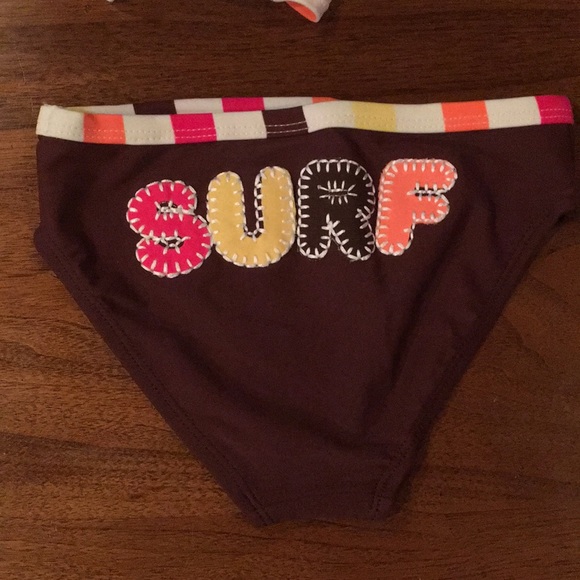 NWT girls size 4 three piece swimsuit - Picture 2 of 8